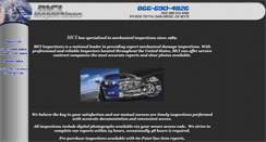 Desktop Screenshot of mci-inspections.com